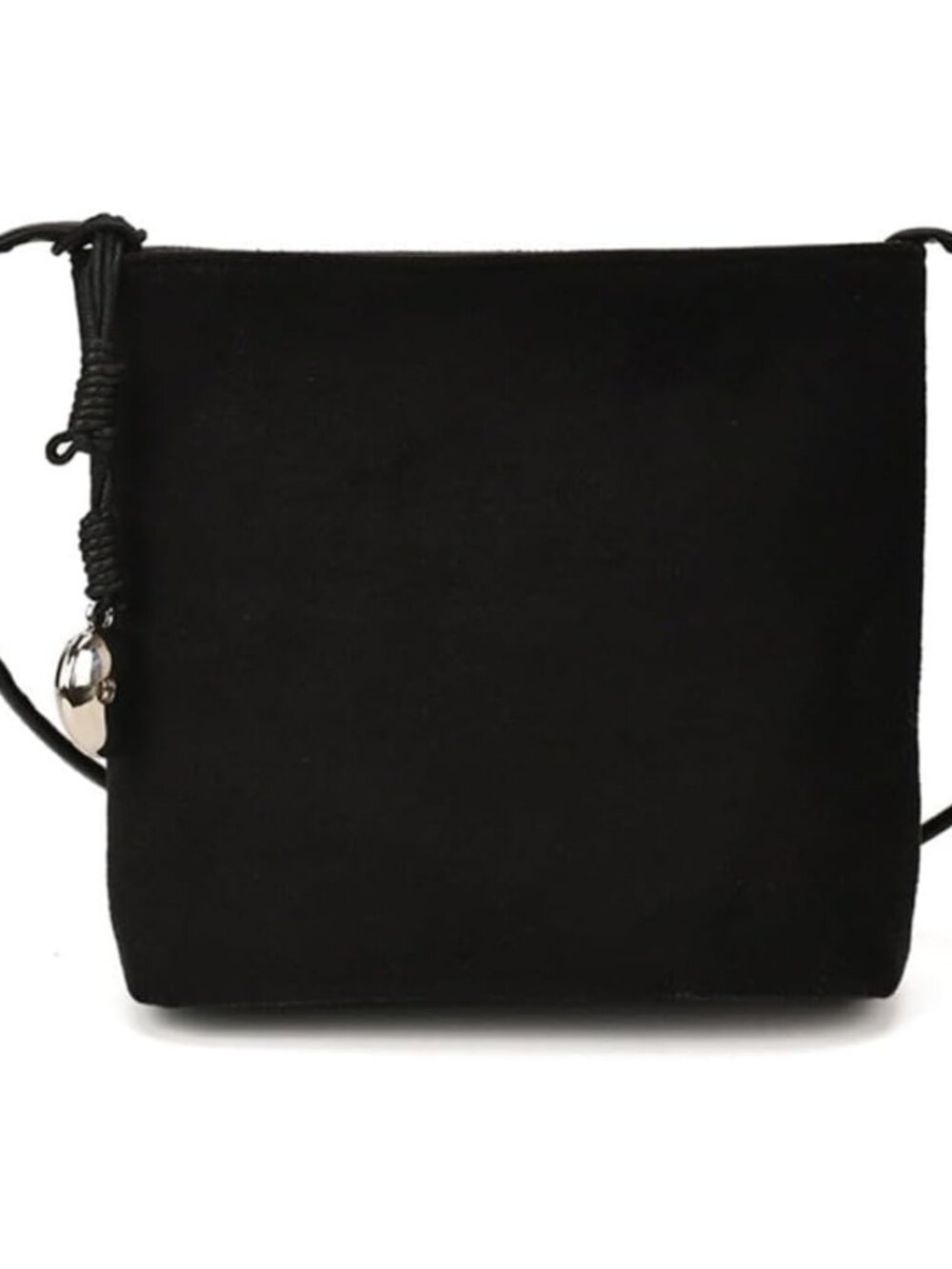 Mini Suede Bucket Bags for Women Suede Slouchy Shoulder Bag Crossbody Bags Vinta